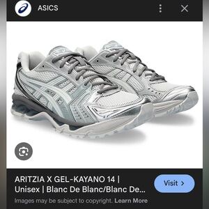 Asics Gel-Kayano 14 x Aritzia Silver White (blanco de blanc) Sneakers